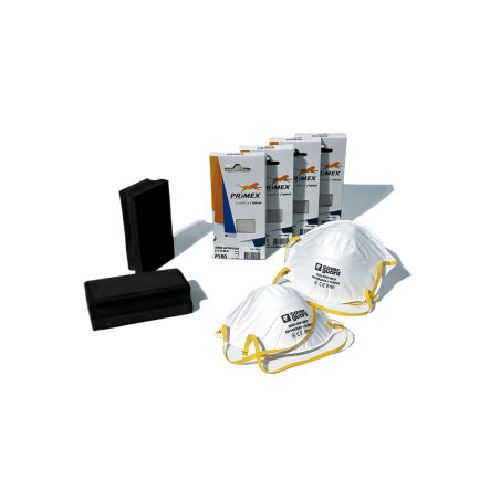 Kit papier de verre tous supports (TAILLE L) -  - Ekits.fr®
