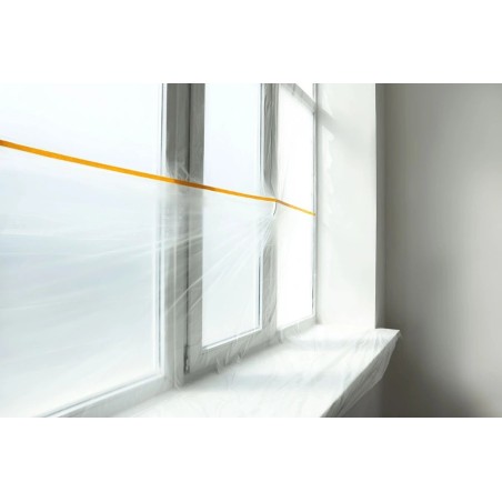 Bâche de protection pour fenêtre intérieure