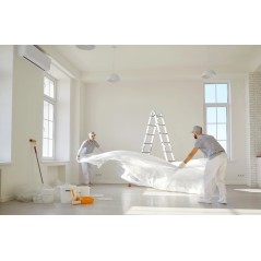 Kit bâche de protection sol et mobilier - (TAILLE S)