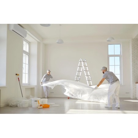 Kit bâche de protection sol et mobilier - (TAILLE S)