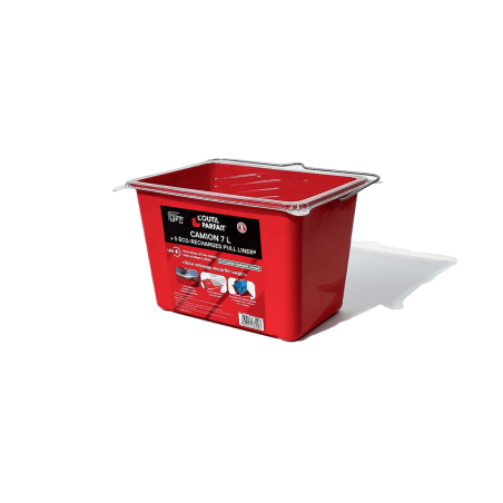 Bac à peinture 7L + 5 éco-recharges - Ekits.fr®