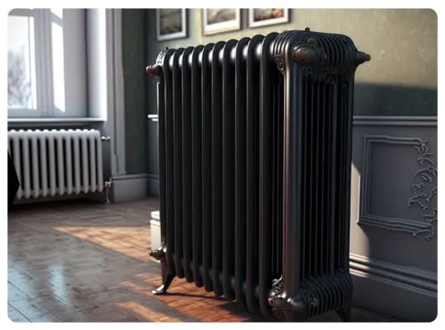 Peinture radiateur fonte