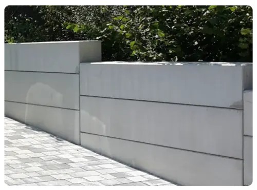 Peinture mur béton extérieur