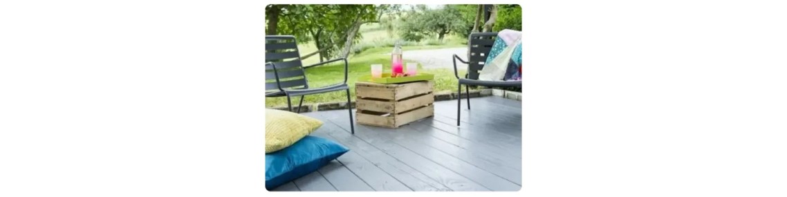 Peinture pour terrasse en bois - Ekits.fr®
