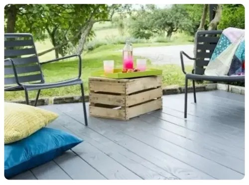 Peinture terrasse bois