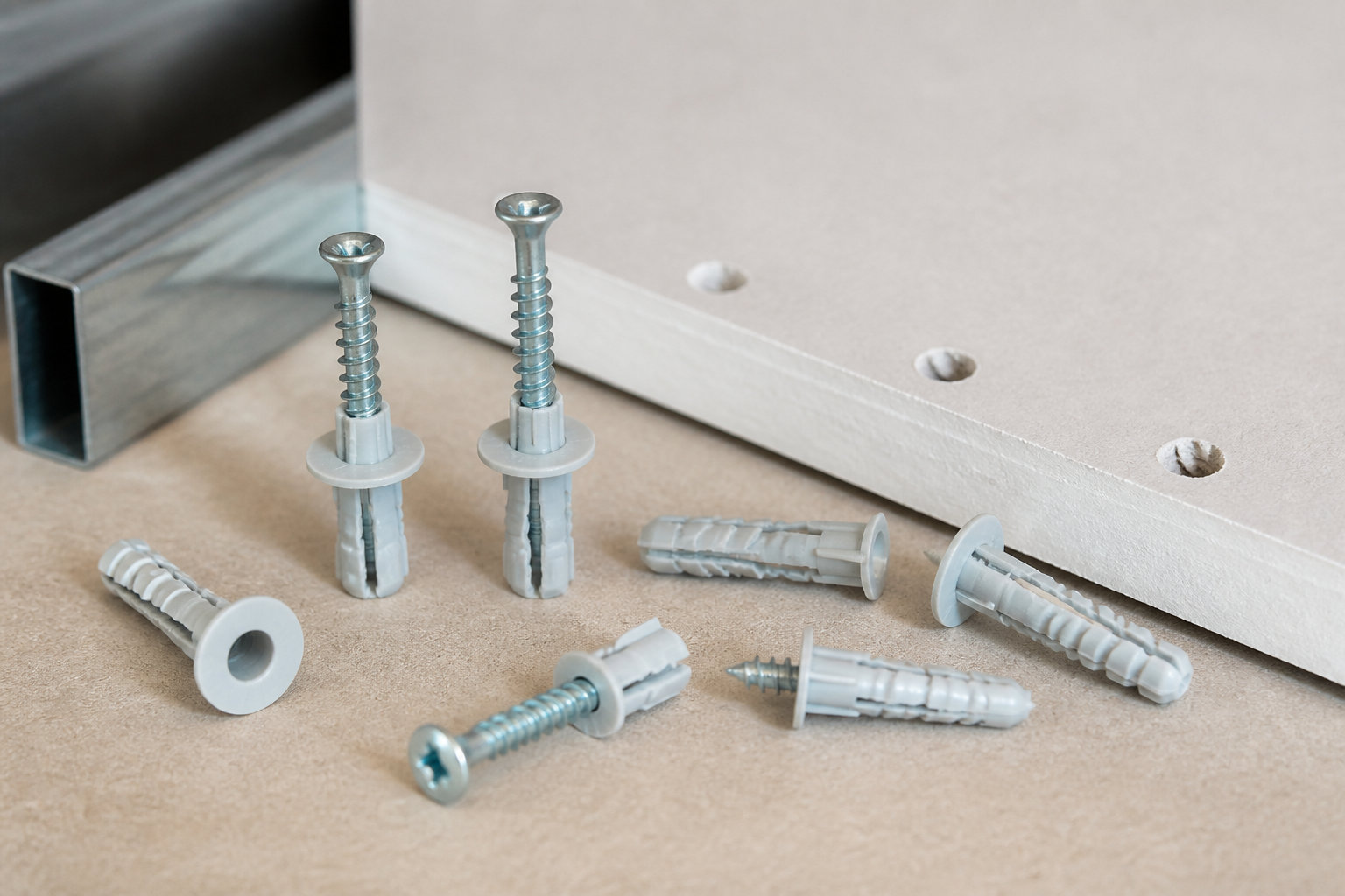 Fixation sécurisée et solutions de réparation après travaux