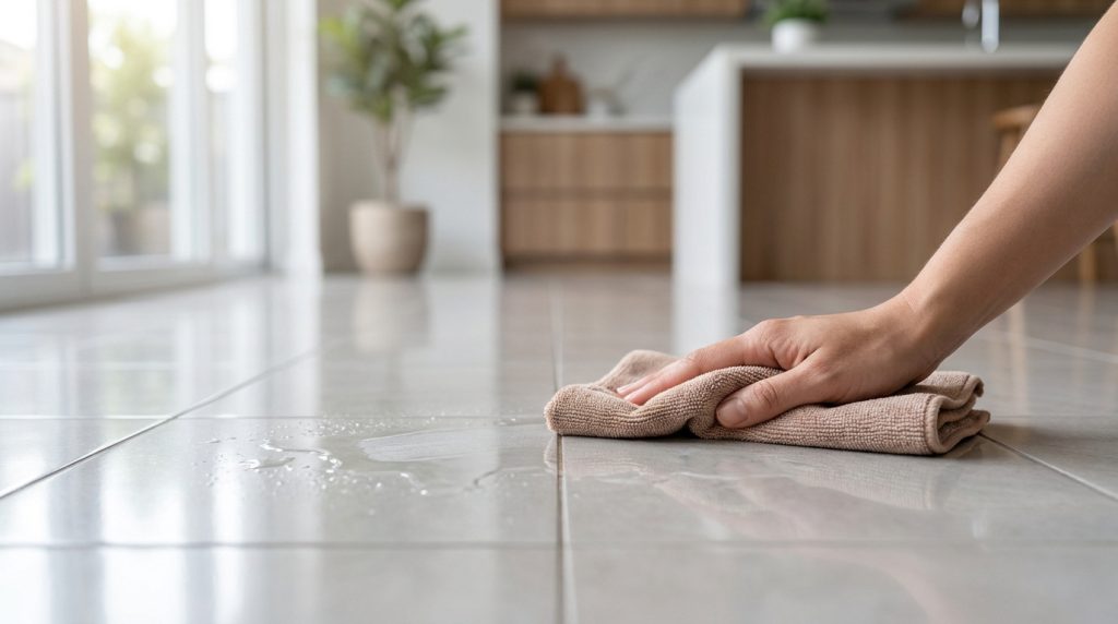 Comment faire briller un carrelage selon son support