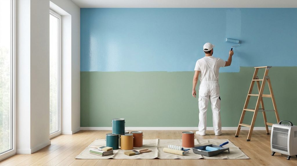 Temps de séchage peinture : les délais pour un rendu pro