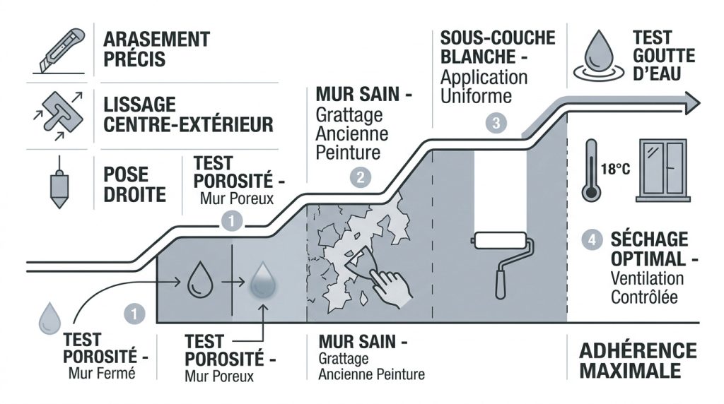 Pose papier peint : les techniques pour réussir l&rsquo;intissé