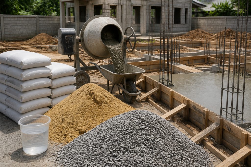 Dosage béton 350 kg/m³ : proportions pour vos travaux
